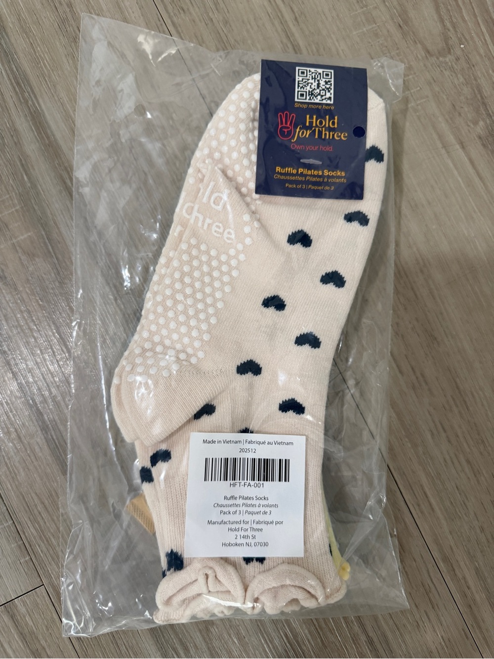 Women's Ruffle Pilates Socks